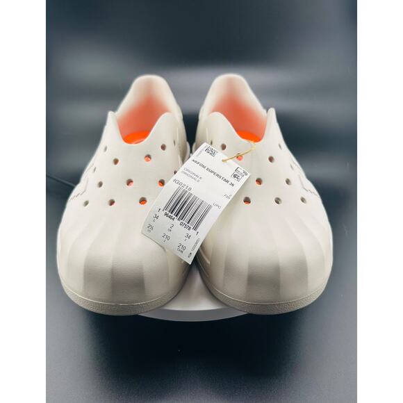 Adidas Adifom Superstar 360 Kids Shoes – Wonder Beige/Solar Orange IG0218 Sz 2.5 - Picture 2 of 7